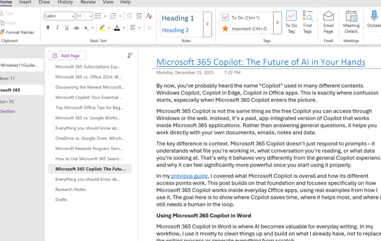 Everything you should know about OneNote