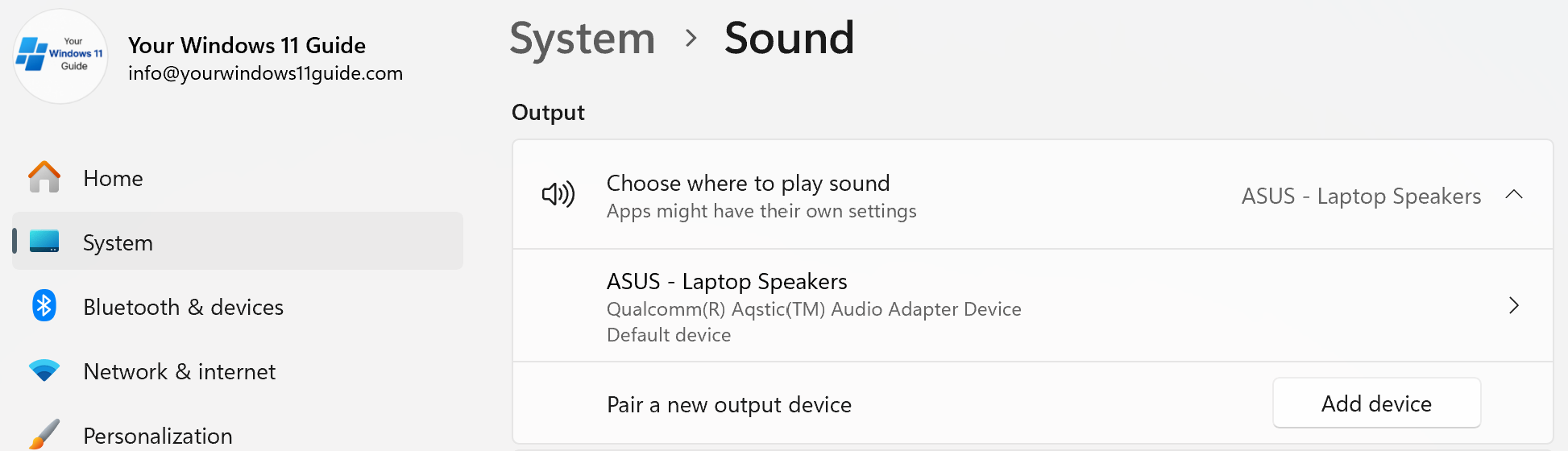 External monitor is not showing as an Audio Device
