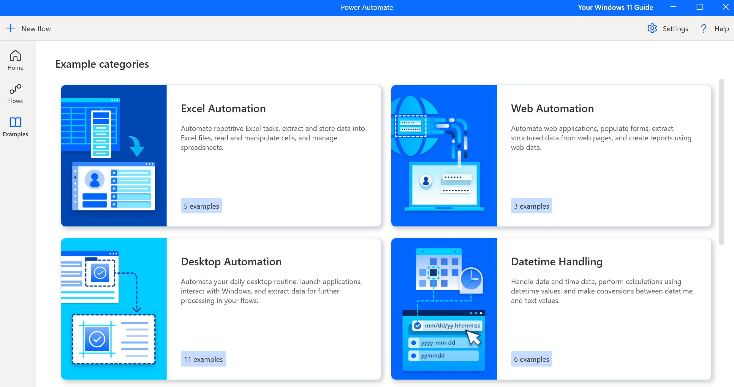 Power Automate pre-built templates
