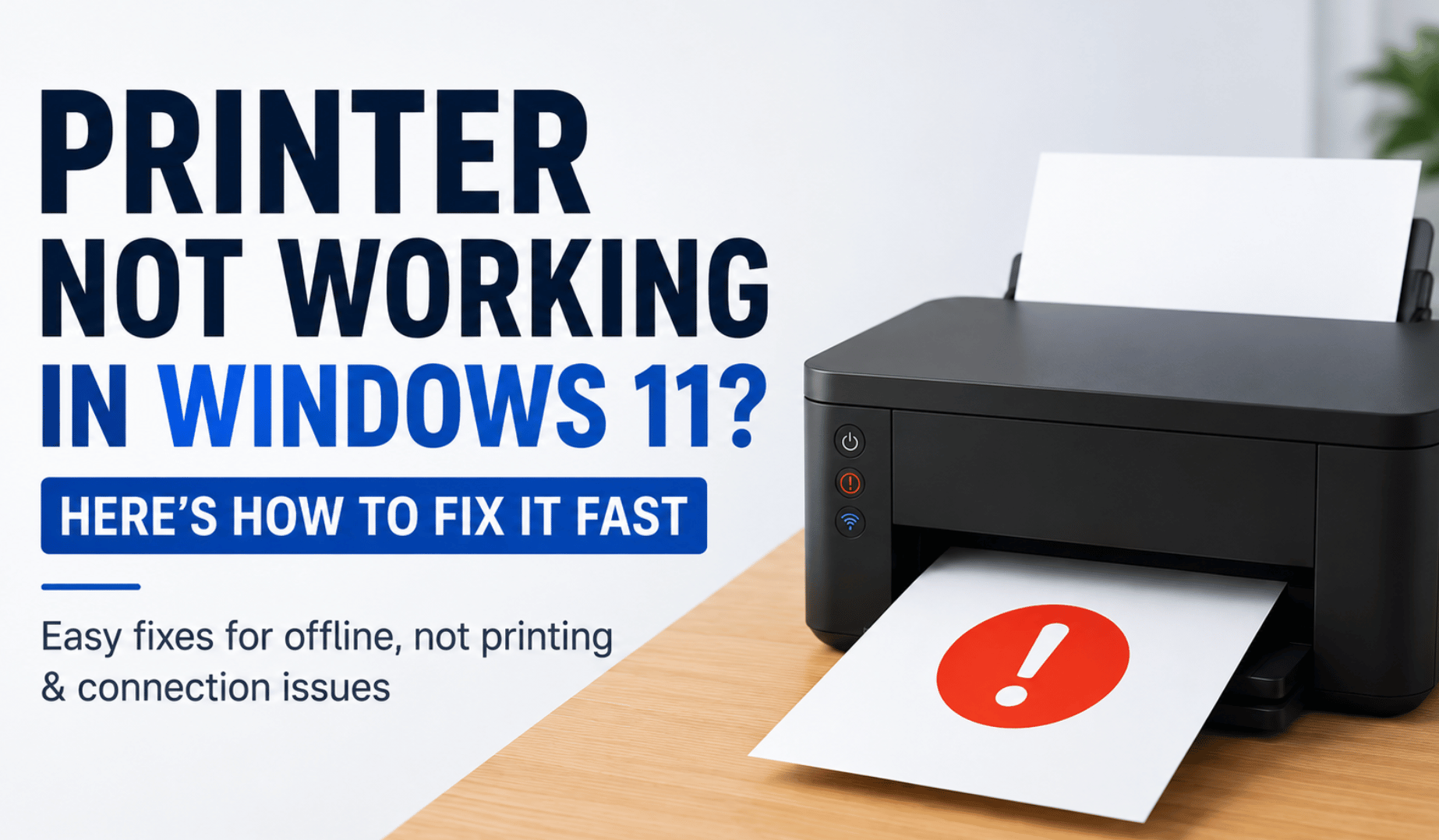 Printer not working in Windows 11